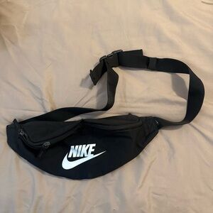 Nike Black and White Belt Bag